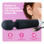 Load image into Gallery viewer, Wireless Personal Wand Massager Travel-Size
